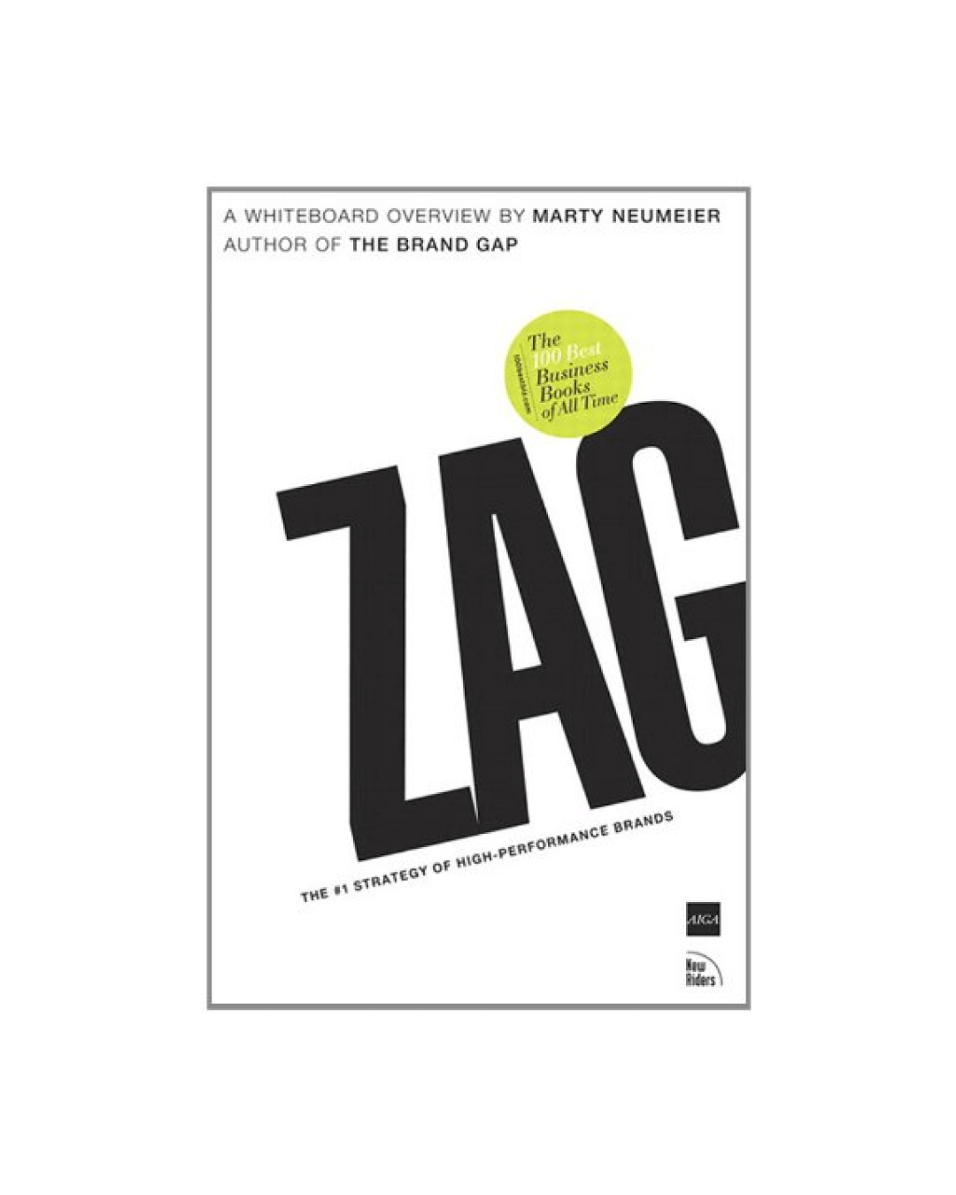 ZAG; The number one strategy of high-performance brands book cover