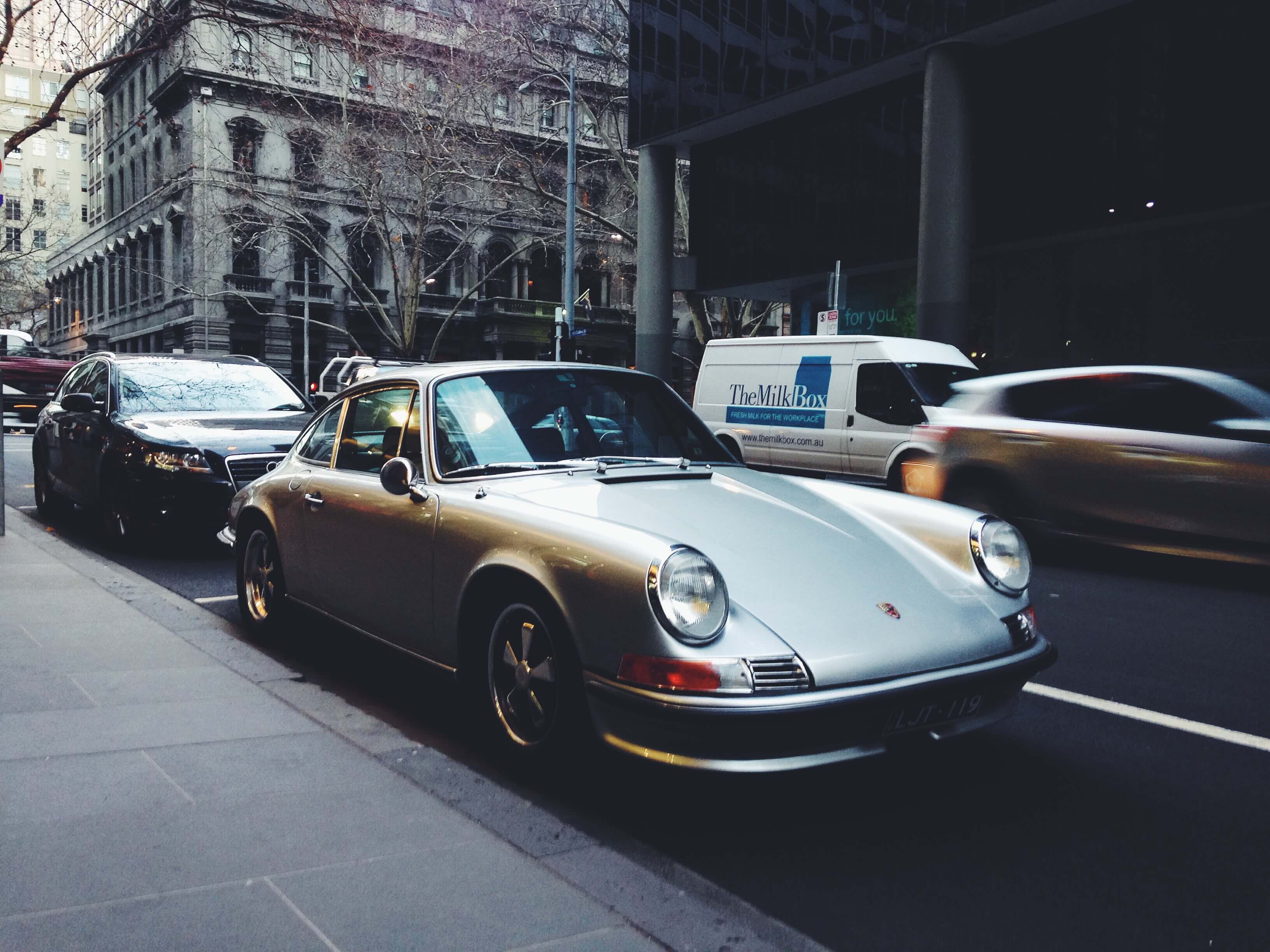 Porsche on Street